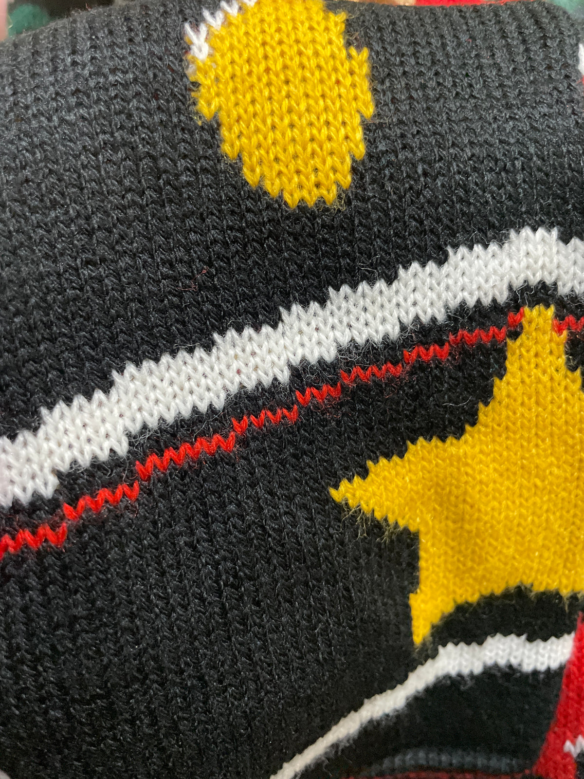 Ugly sweater bombillas de navidad