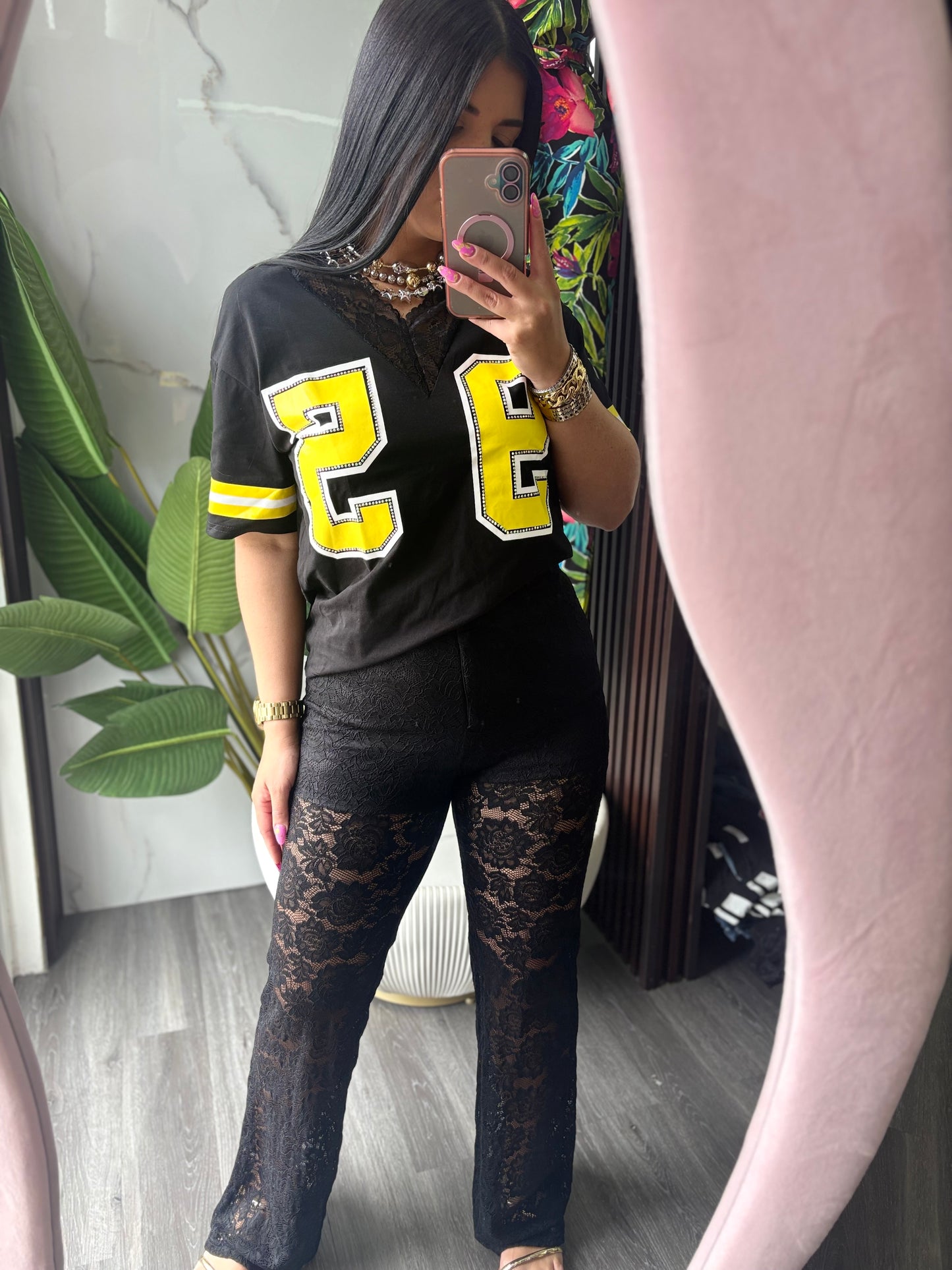 Mesh Pant
