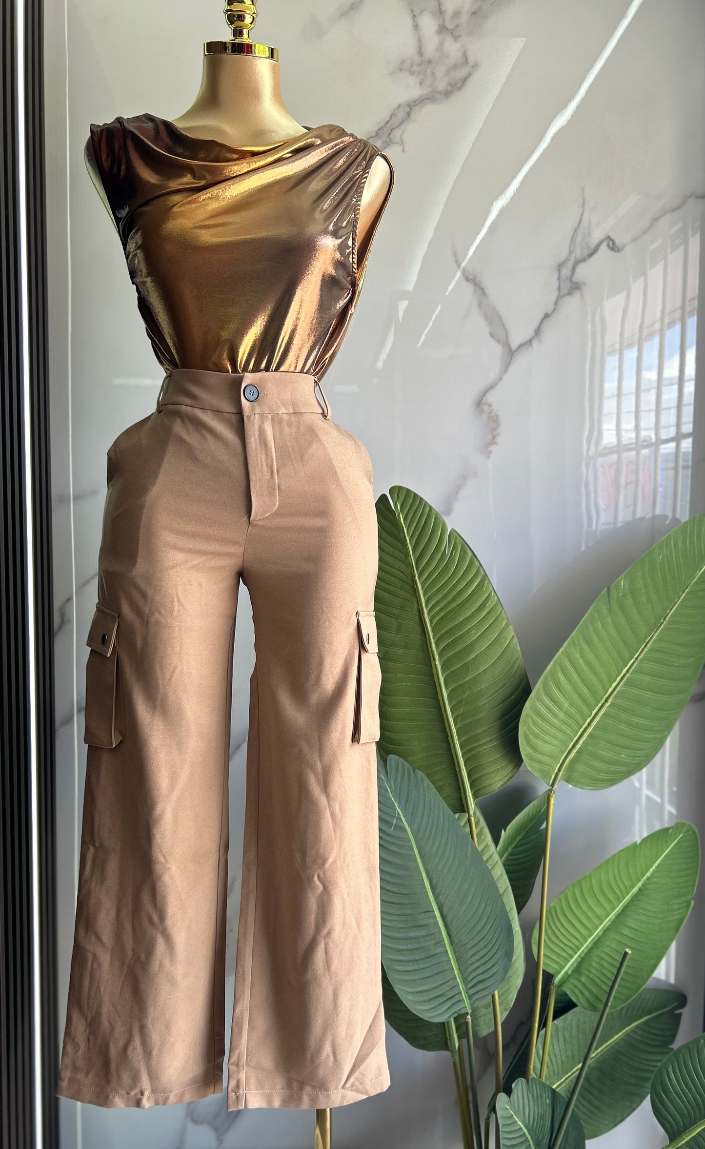 Metallic Top