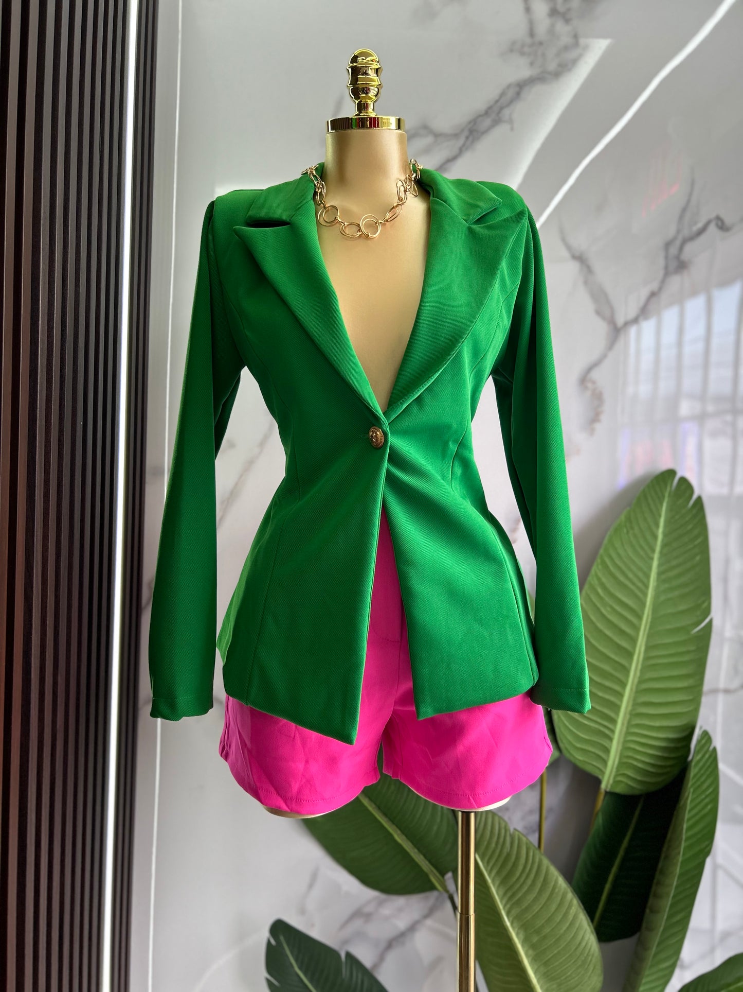 Green Blazer