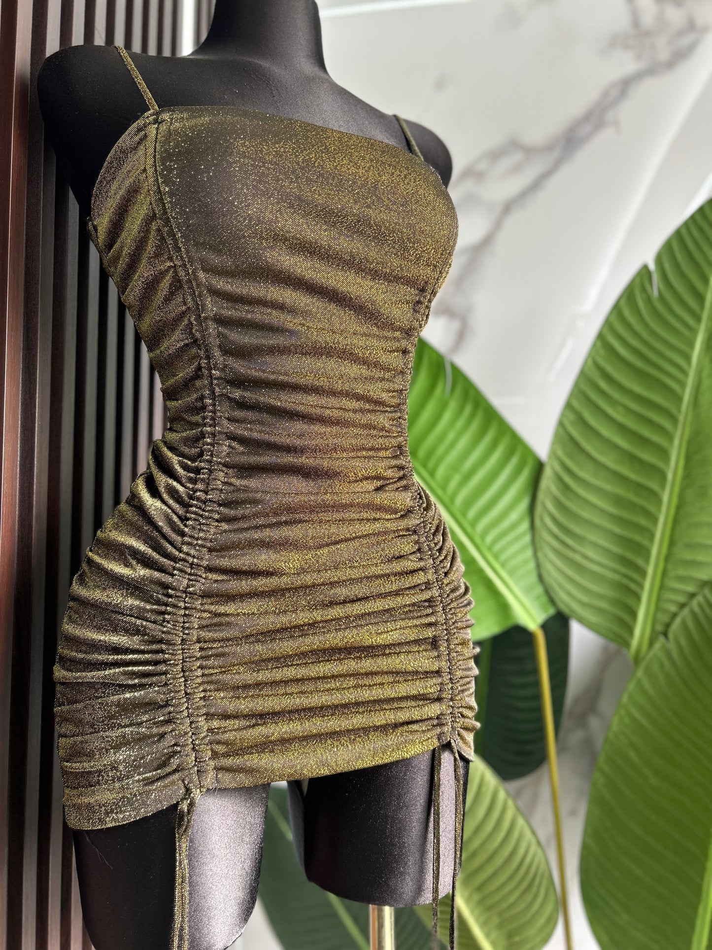 Gold Dress