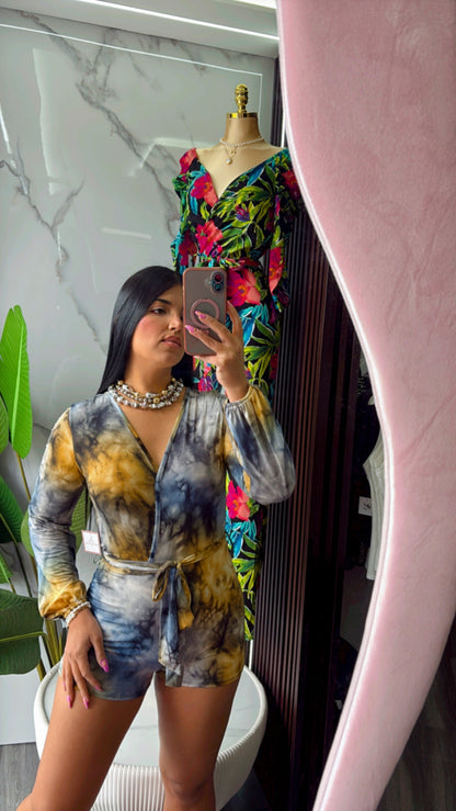 Tie Dye Romper