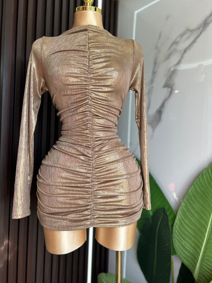 Gold Dress