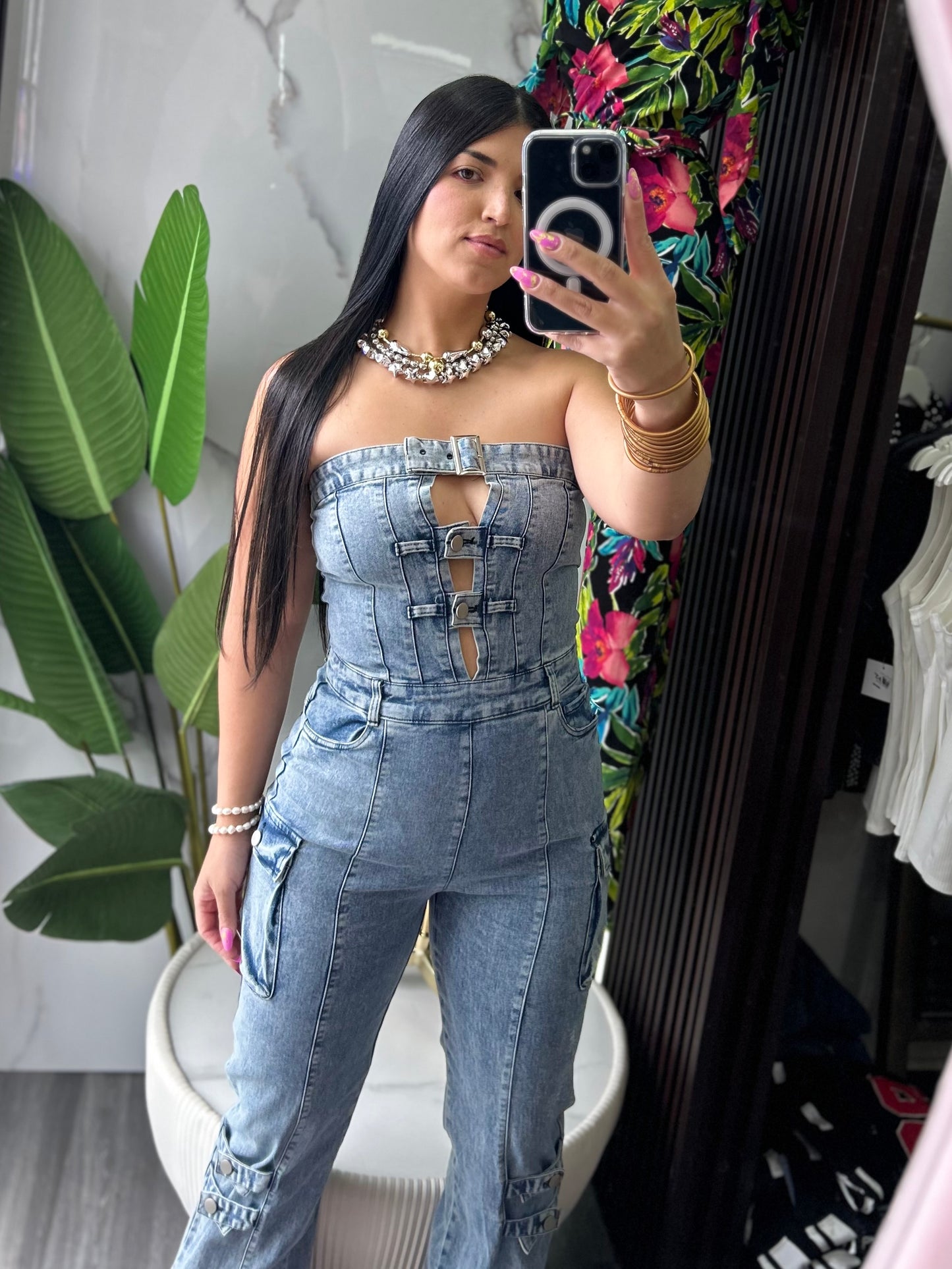 Denim Jumpsuit