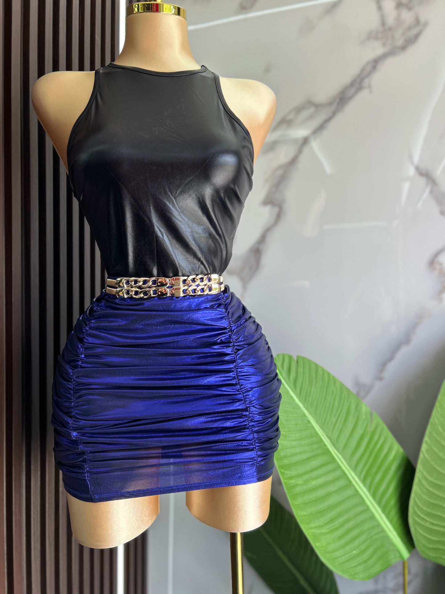 Metallic Skirt
