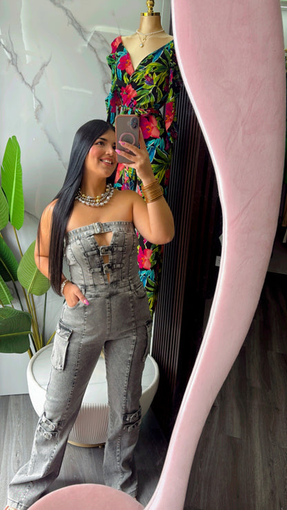 Denim Jumpsuit