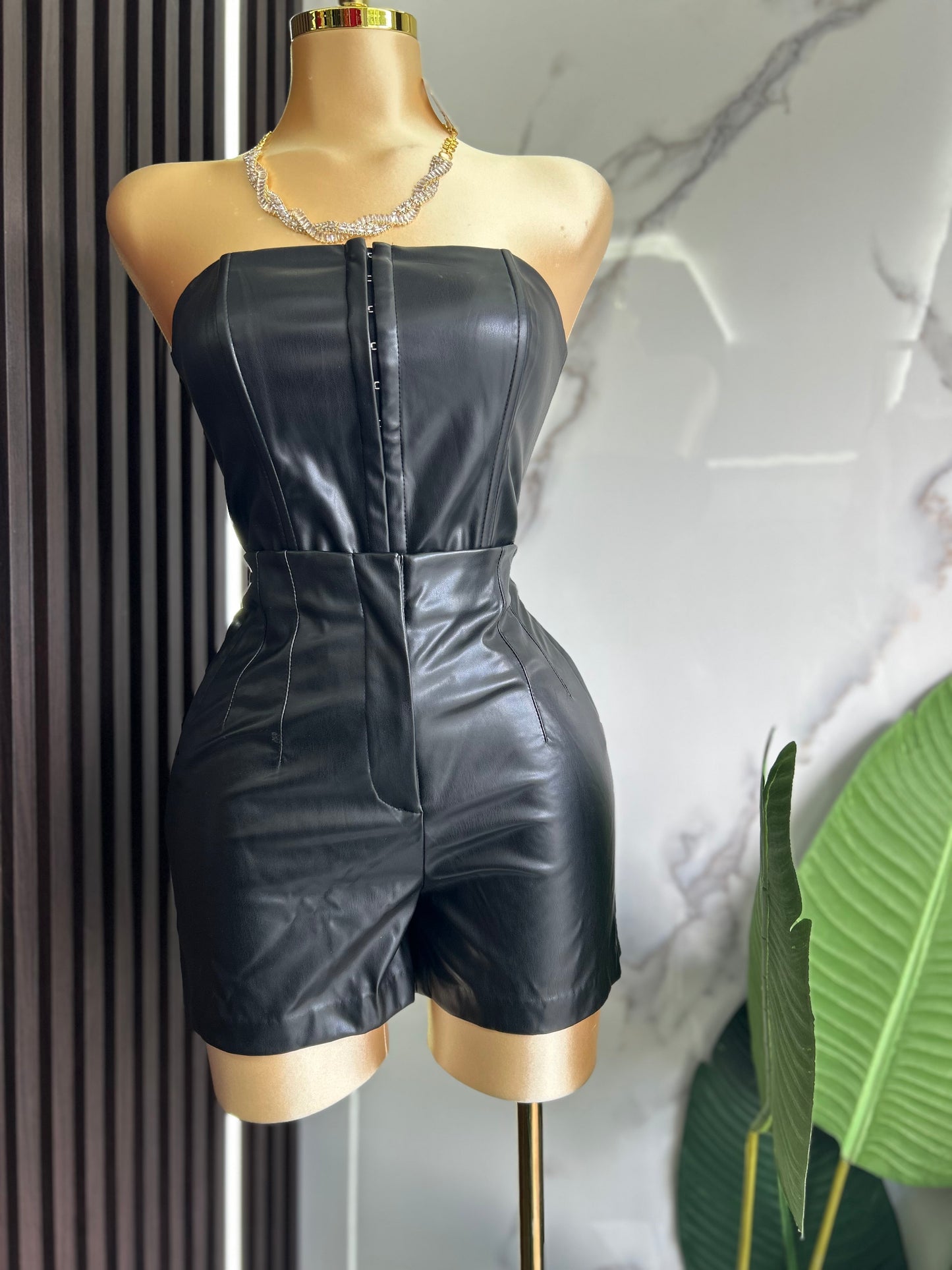 Leather Top