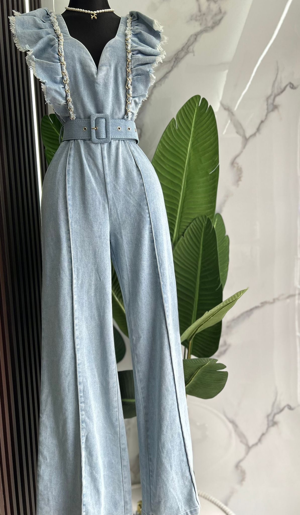 Denim Jumpsuit