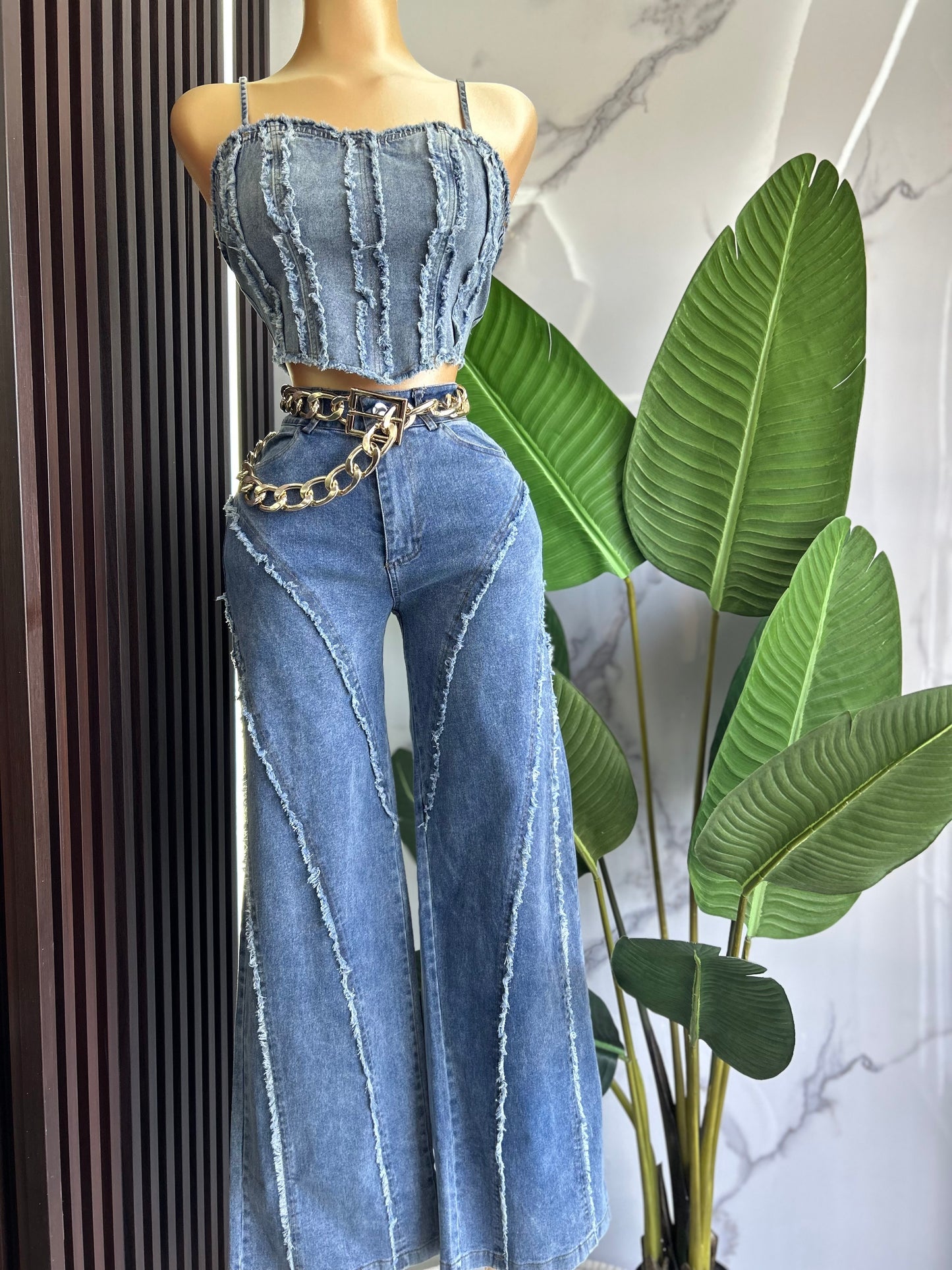 Casual Denim Set
