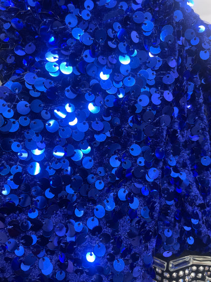 Blue mini Dress