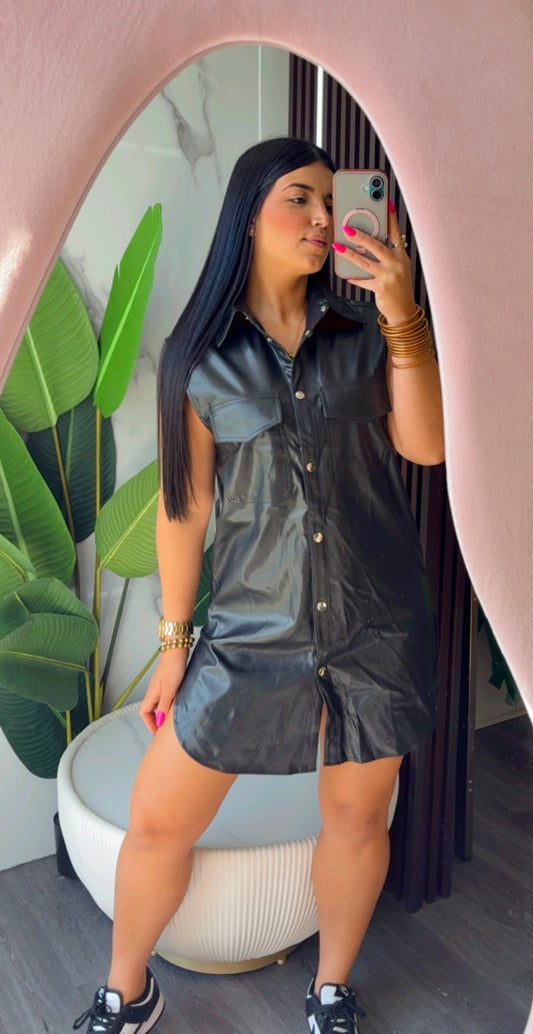 Leather Dress