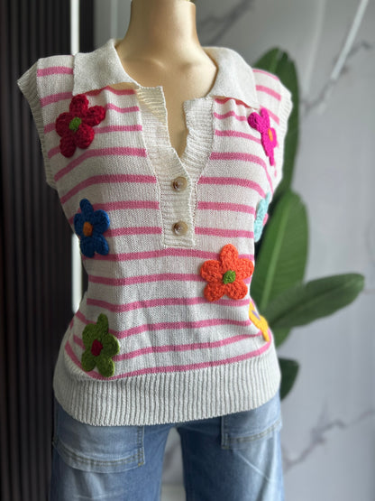 Flower Casual Top