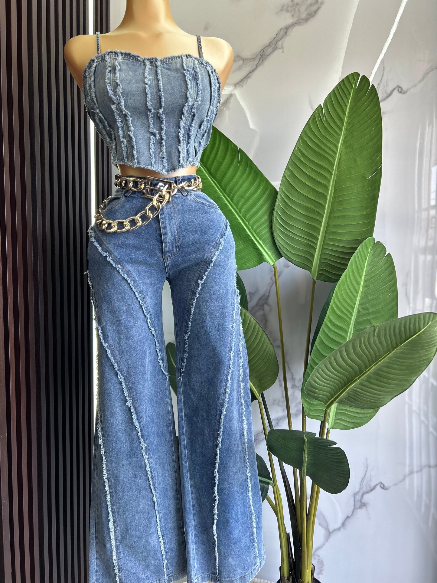 Casual Denim Set