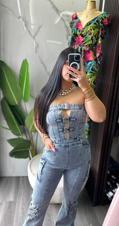 Denim Jumpsuit
