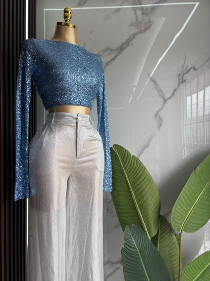 Baby Blue Top