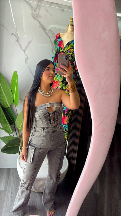 Denim Jumpsuit