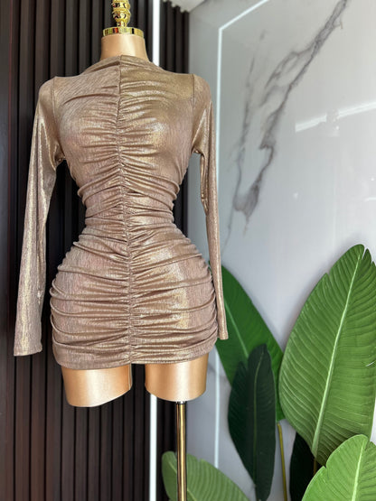 Gold Dress