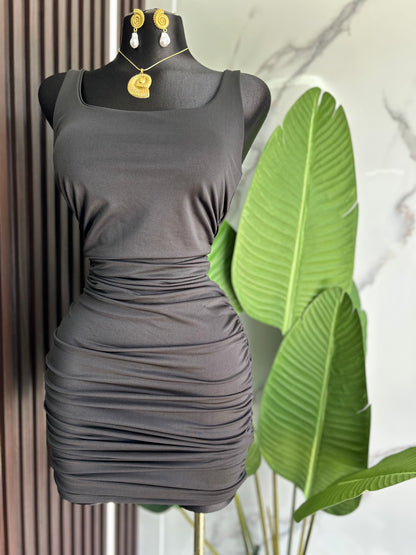 Black Midi Dress