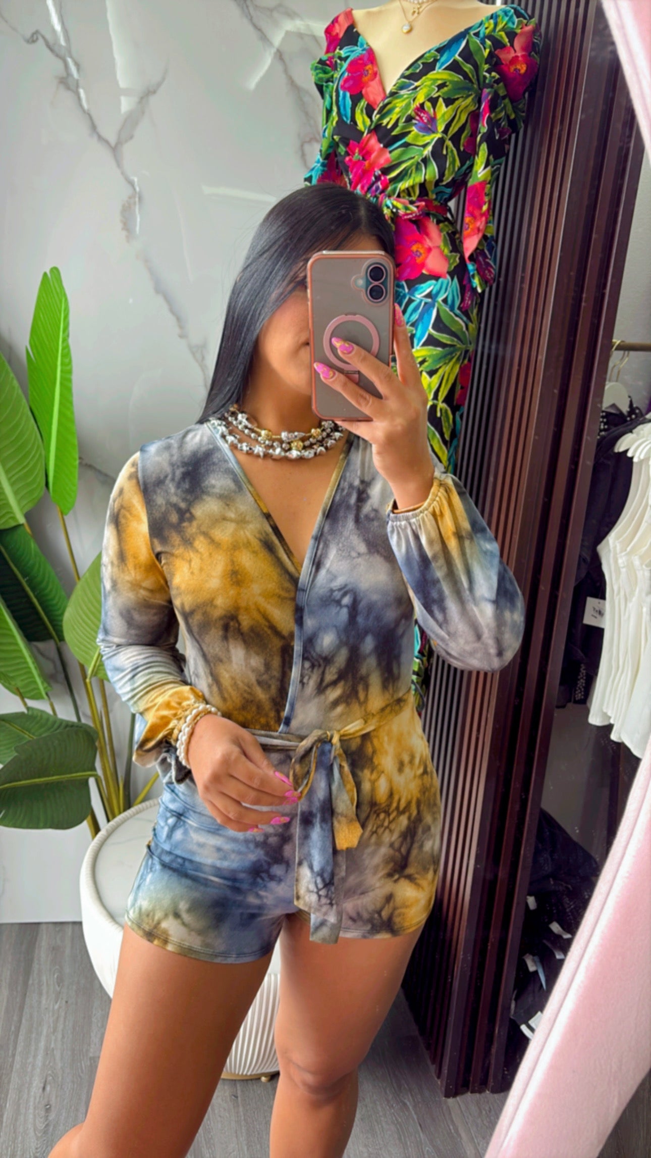 Tie Dye Romper