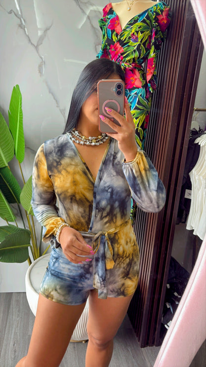 Tie Dye Romper