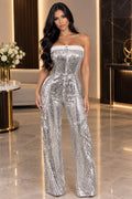 Silver Romper