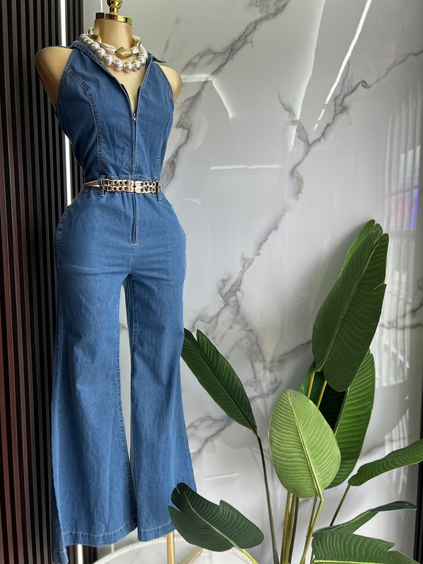 Denim Jumpsuit