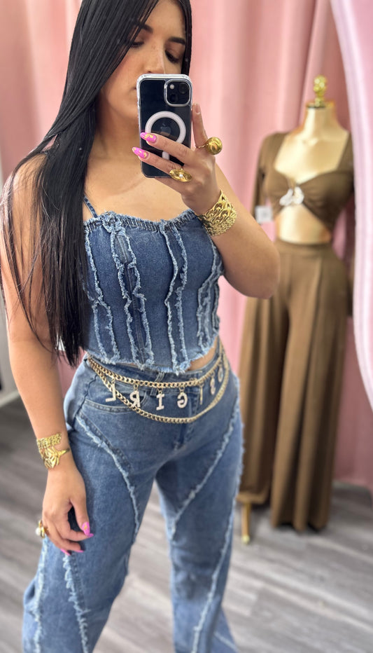 Casual Denim Set