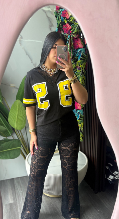 Mesh Pant