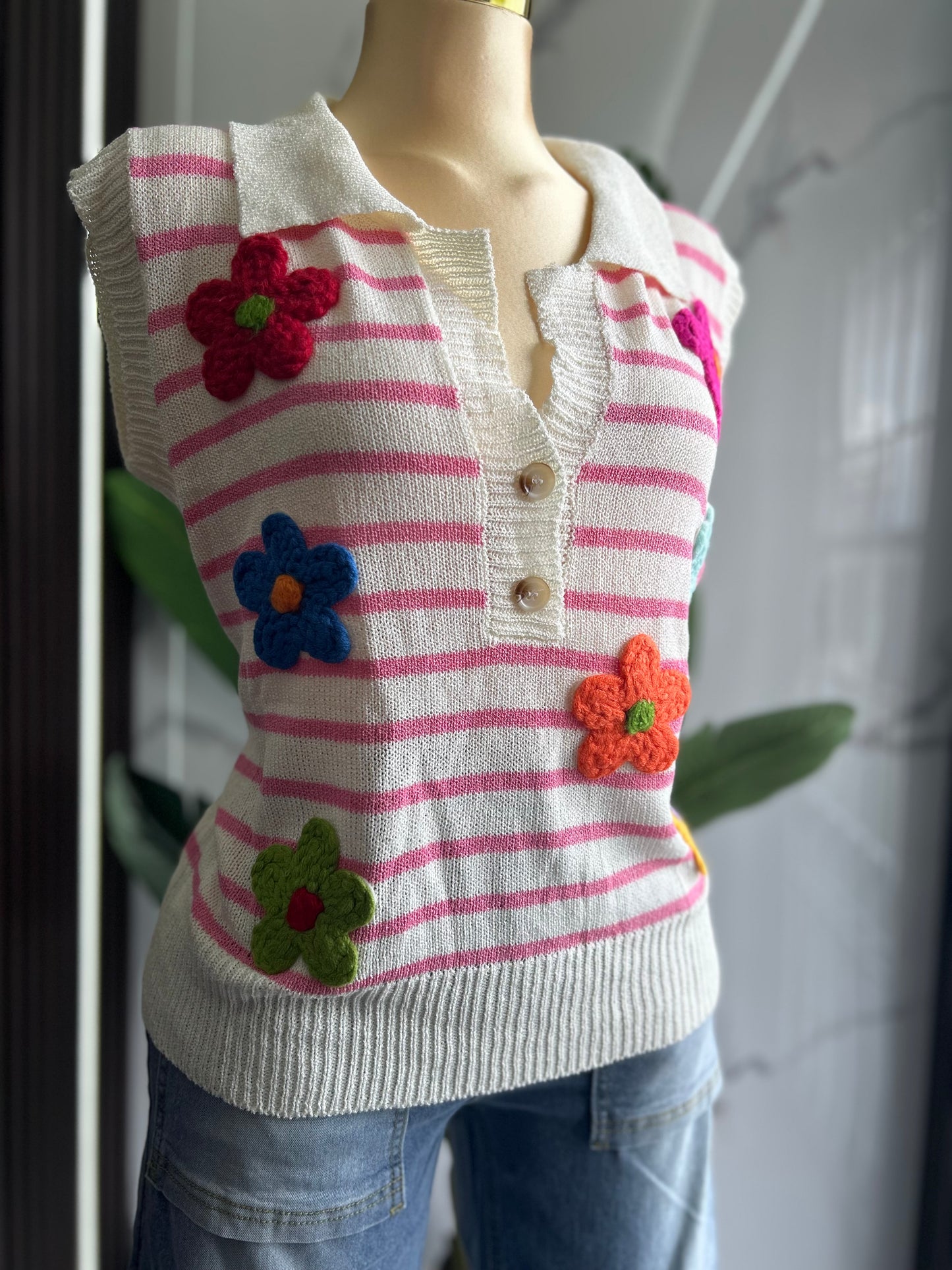 Flower Casual Top
