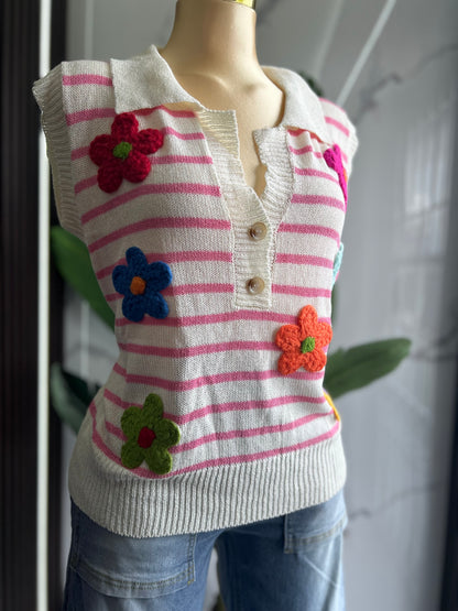 Flower Casual Top