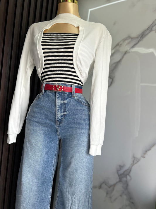 Black & White top