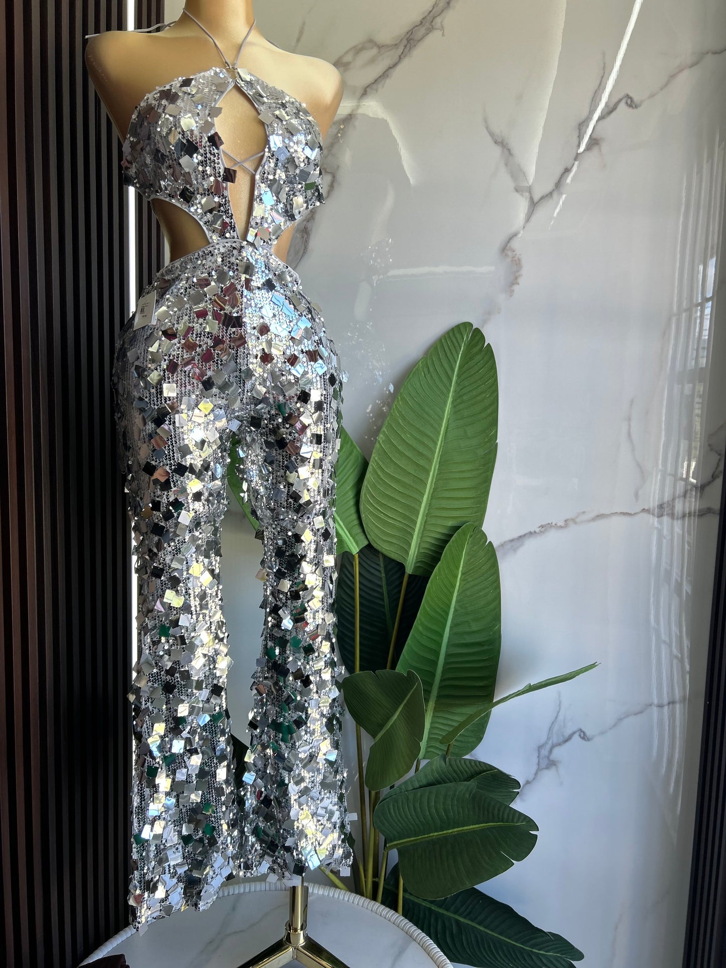 Silver Jumpsuit