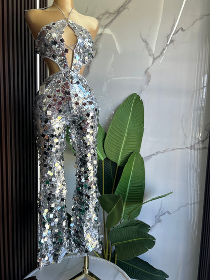 Silver Jumpsuit