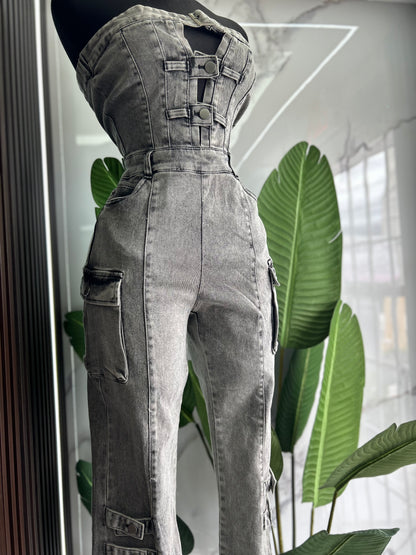 Denim Jumpsuit