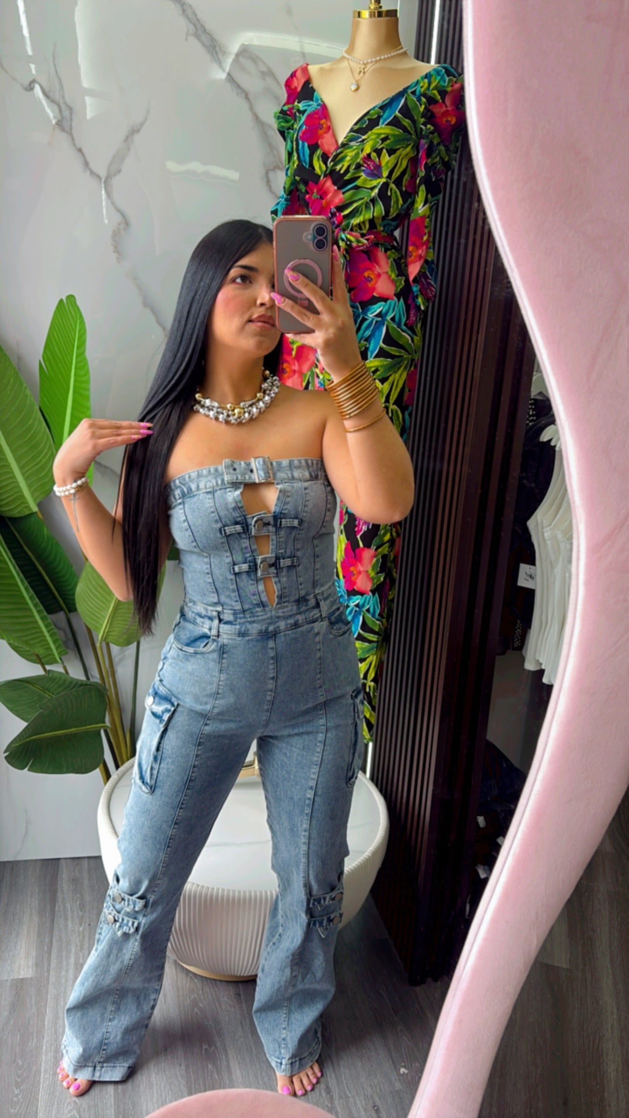 Denim Jumpsuit
