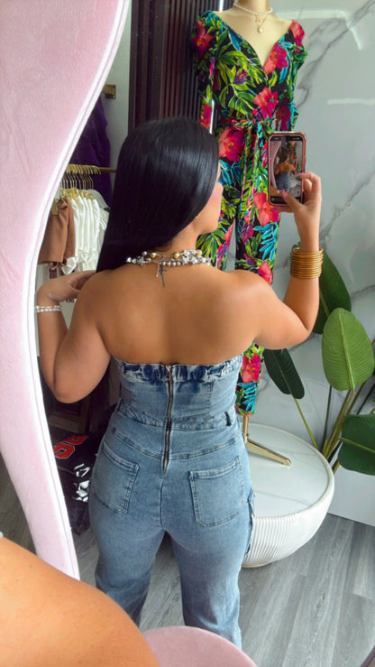 Denim Jumpsuit