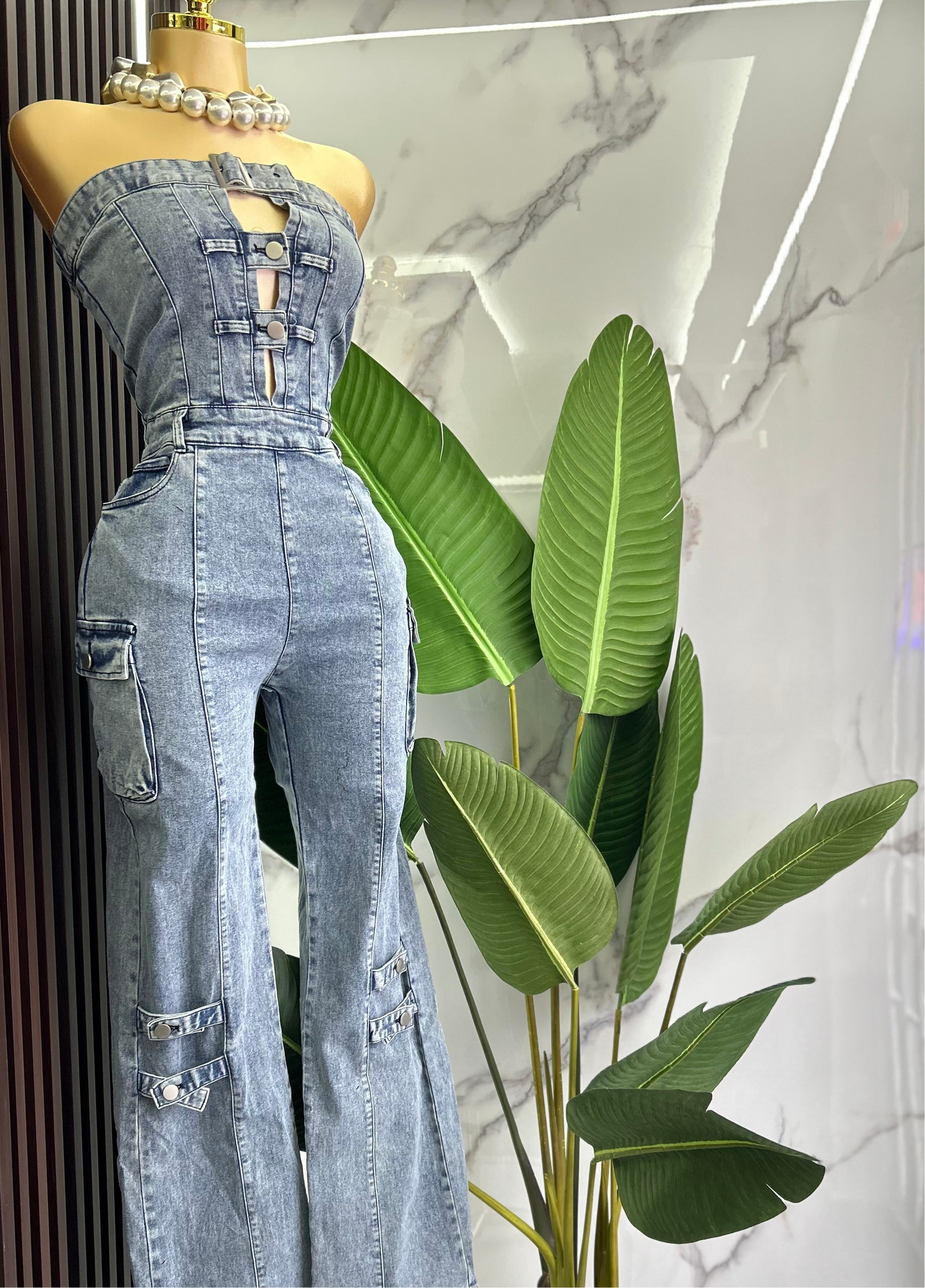 Denim Jumpsuit