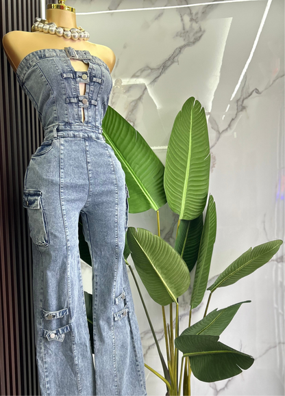 Denim Jumpsuit