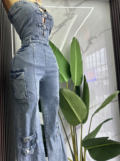 Denim Jumpsuit