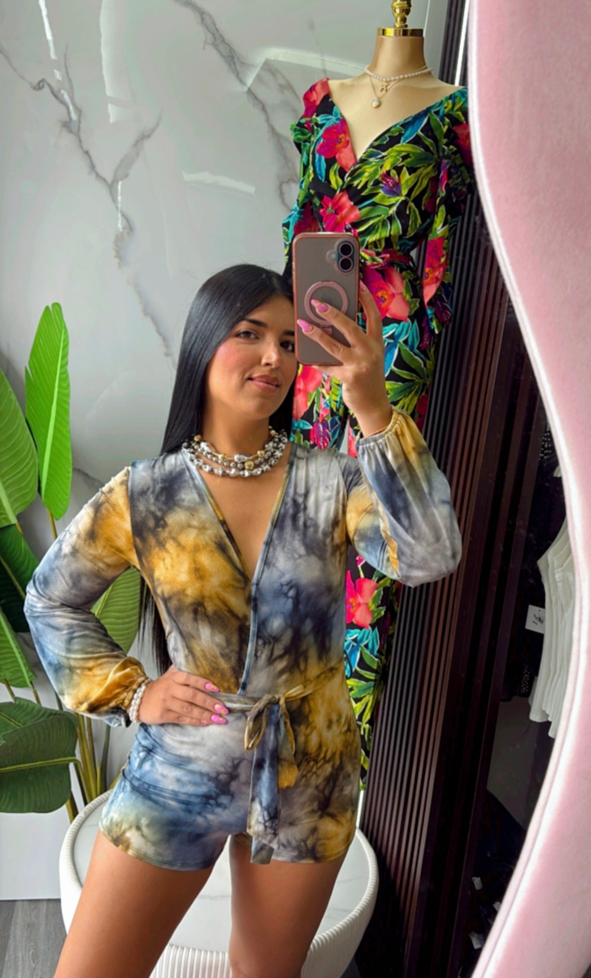 Tie Dye Romper