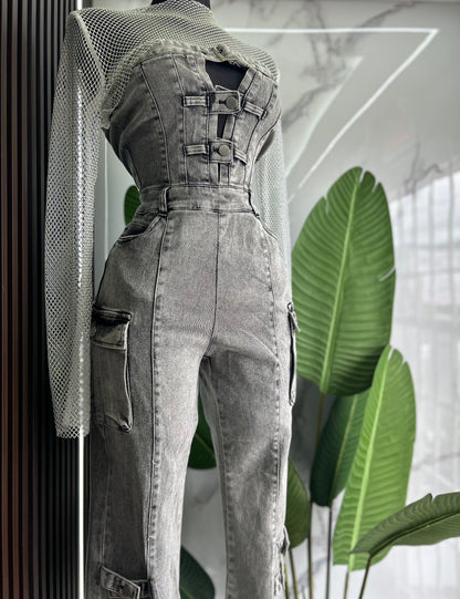 Denim Jumpsuit