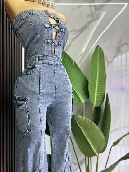 Denim Jumpsuit