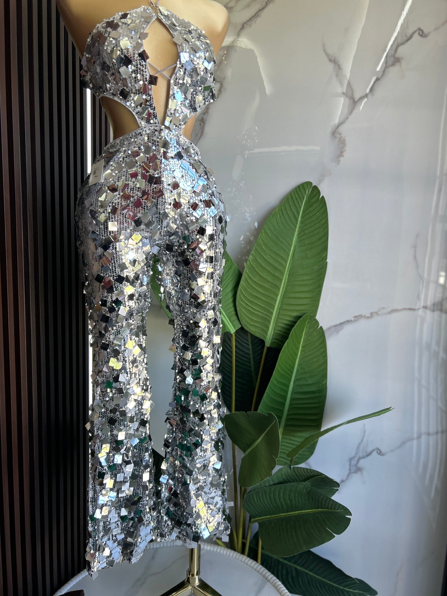 Silver Jumpsuit