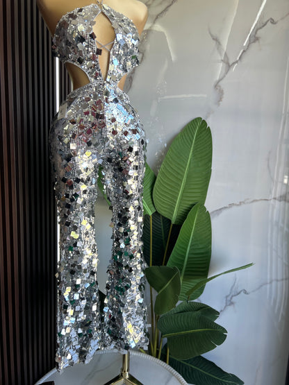 Silver Jumpsuit