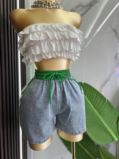 Oval Crop Top