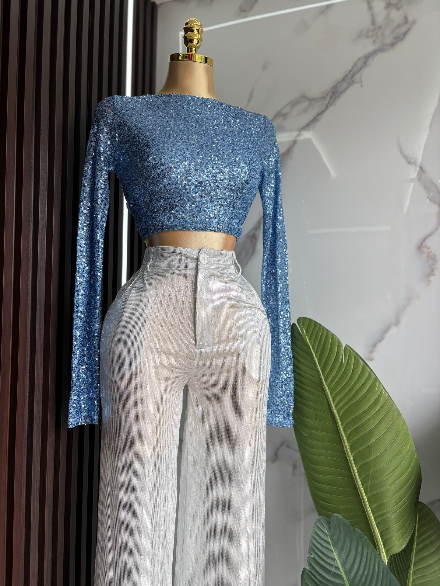 Baby Blue Top