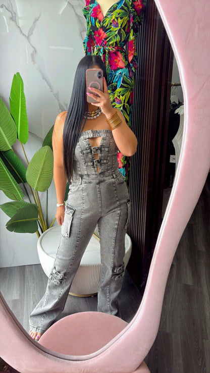 Denim Jumpsuit