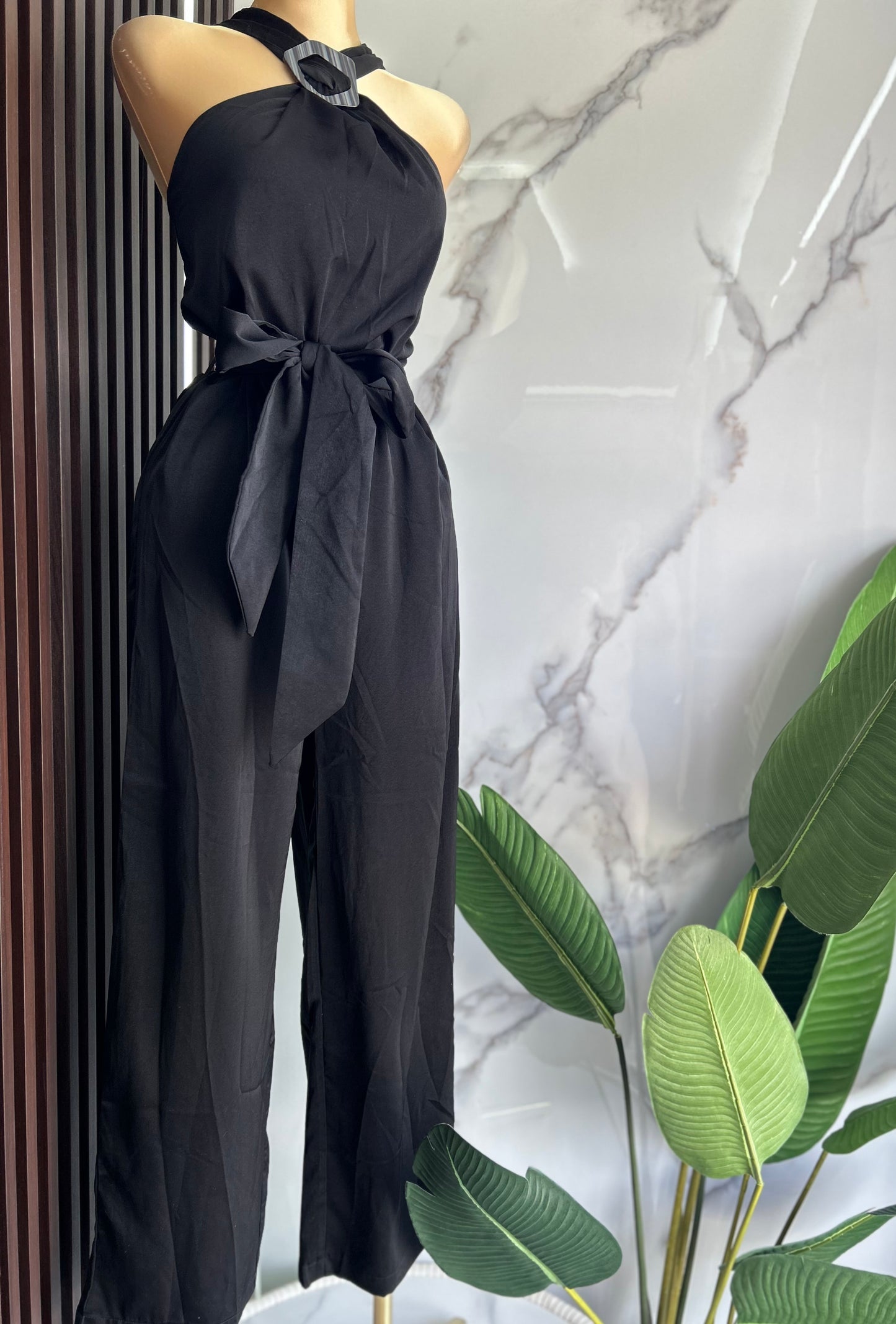 Angelica Black Jumpsuit