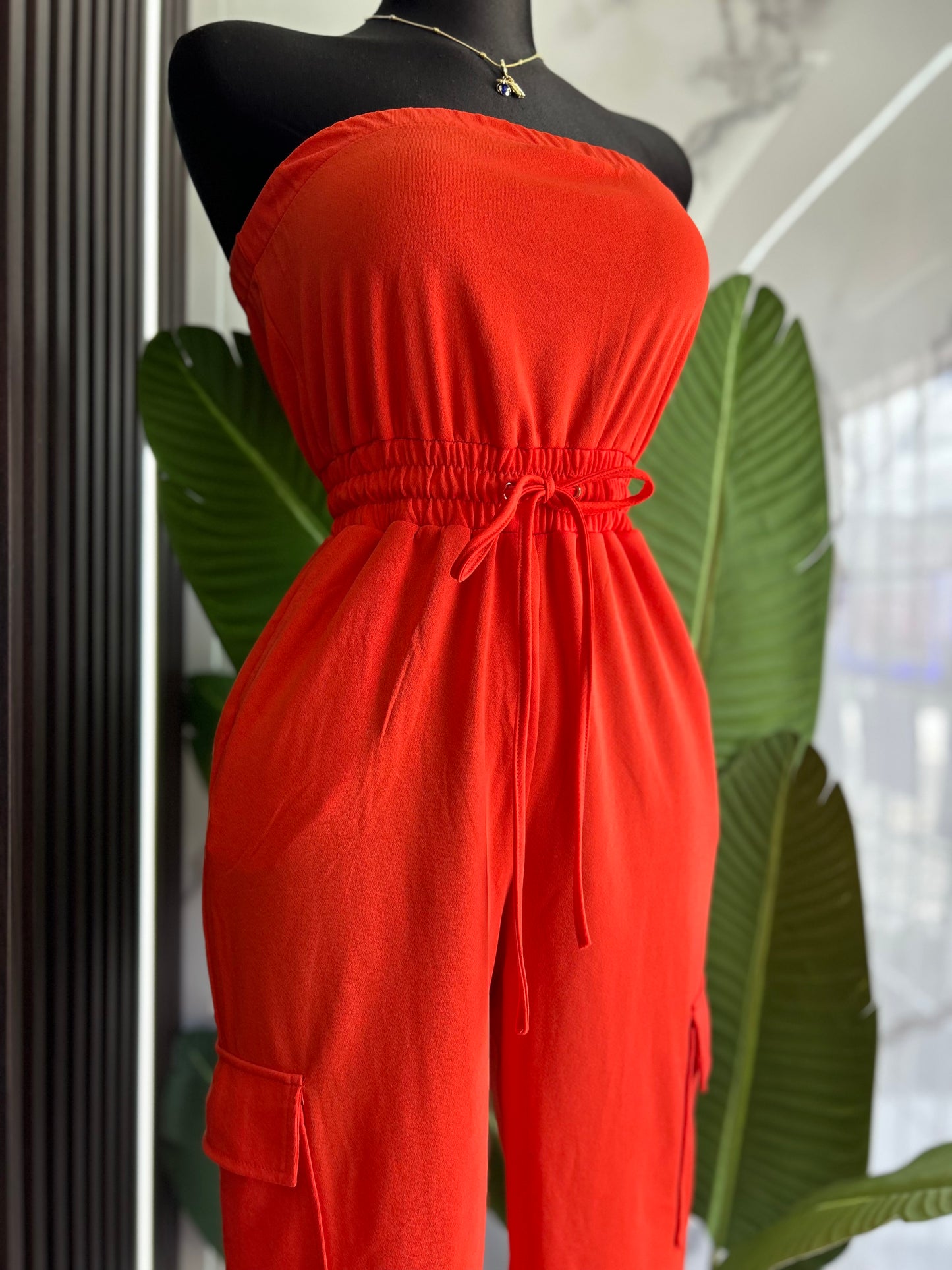 Strapless Jumpsuit