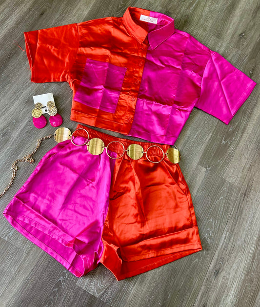 Pink & orange Set